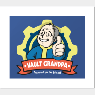 Vault Grandpa Posters and Art